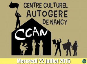 Centre culturel autogéré de Nancy AlterTour 2015