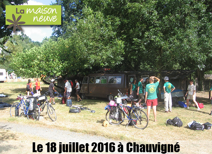 Etape de Laignelet à Chauvigné 