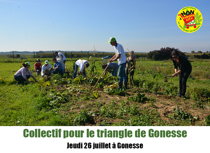 Etape de Courdimanche  à Gonesse 