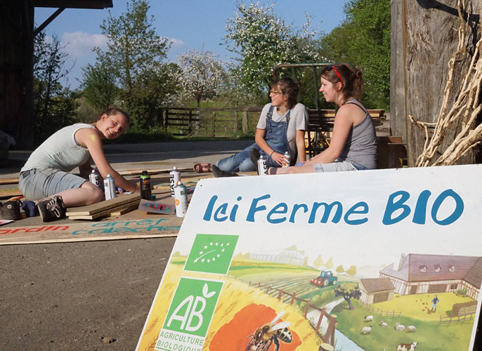 Etape de Saint-Georges-Buttavent à Loré 