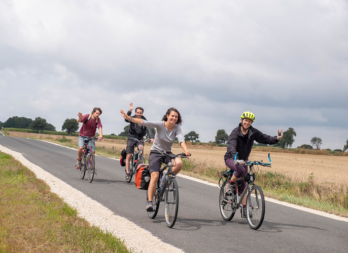 Etape de Le Saint à Pluguffan 